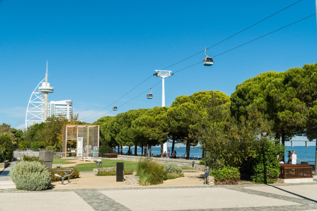 Parque das nações em Lisboa