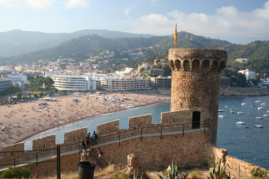 Foto da Praia de Tossa de Mar