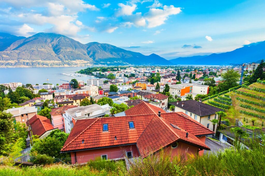 Foto panoramica de Locarno