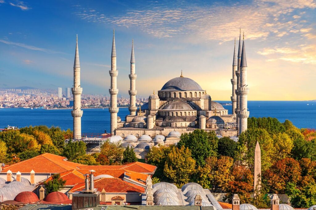 Mesquita azul em Istambul