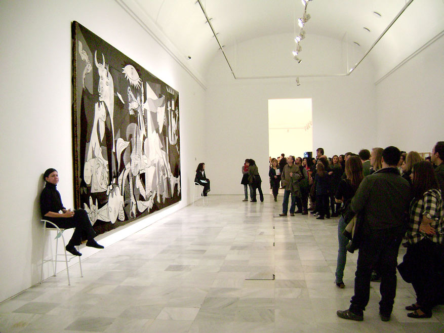 madri Guernica no museu reina sofia